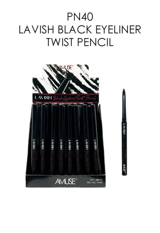 DELINEADOR NEGRO DE OJOS AMUSE PN40