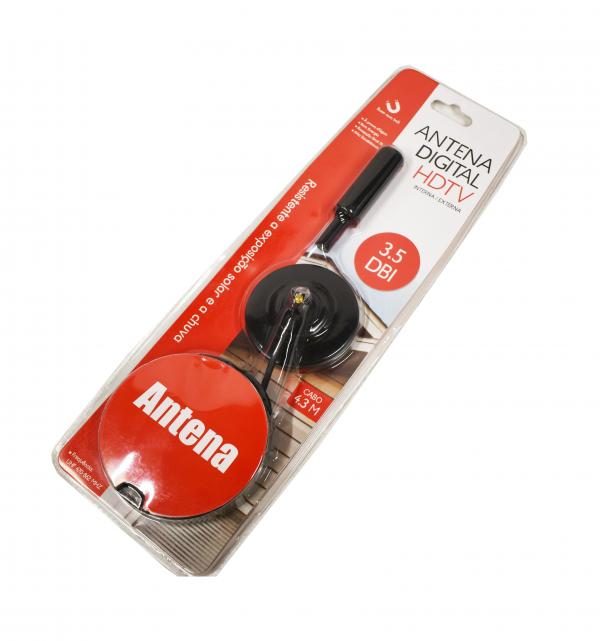 ANTENA EXTERNA INTERNA DIGITAL HDTV 3.5 DBI
