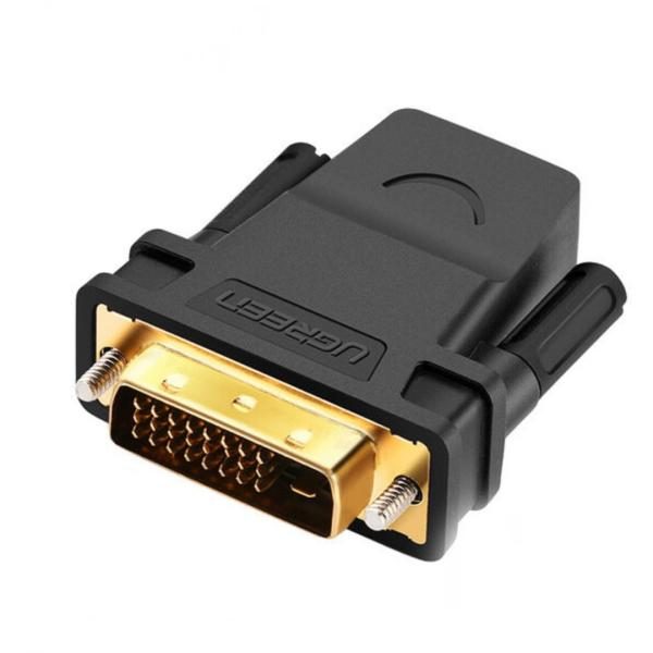 ADAPTADOR DVI-D 24+1 MACHO A HDMI HEMBRA 20124 UGREEN