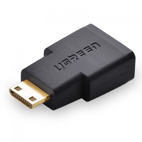 ADAPTADOR MINI HDMI MACHO A HDMI HEMBRA 20101 UGREEN
