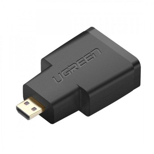 ADAPTADOR MICRO HDMI MACHO A HDMI HEMBRA 20106 UGREEN