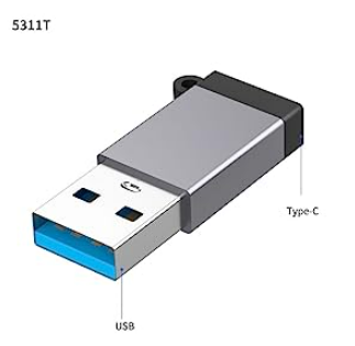 ADAPTADOR USB TIPO A MACHO A TIPO C HEMBRA OT-5311T ONTEN