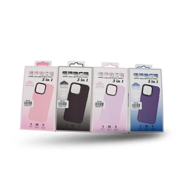 Silicon Space Case Color Liso 3 en 1 Honor X7C