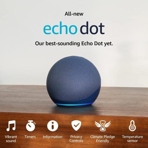Echo Dot 5th Generación Smart Speaker With Alexa