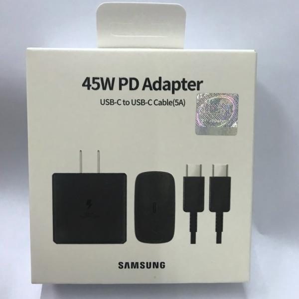 Cargador marca Samsung Casa Tipo C 45W