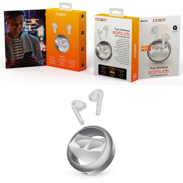 Audifonos/ Earbuds COBY Ring Rotation W532
