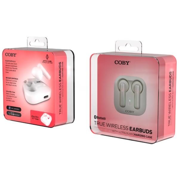 Audifonos/ Earbuds COBY Flat Rectangular W546