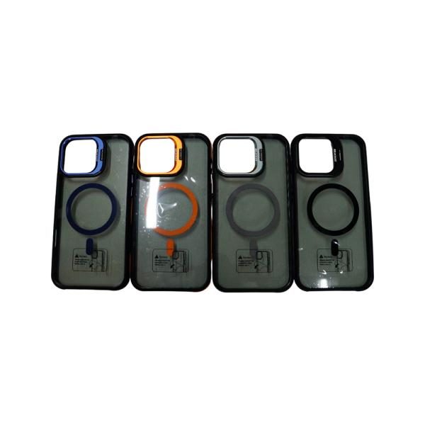 Estuche Ahumado Camara Metalica Iphone 17