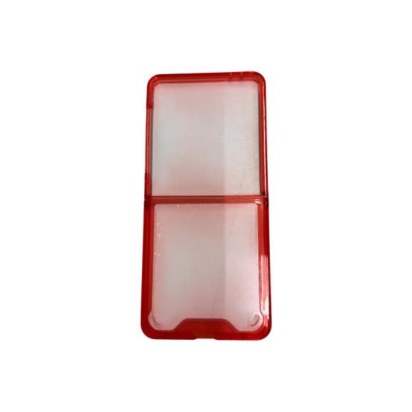 Estuche Transparente Borde Color Samsung Z Flip 7