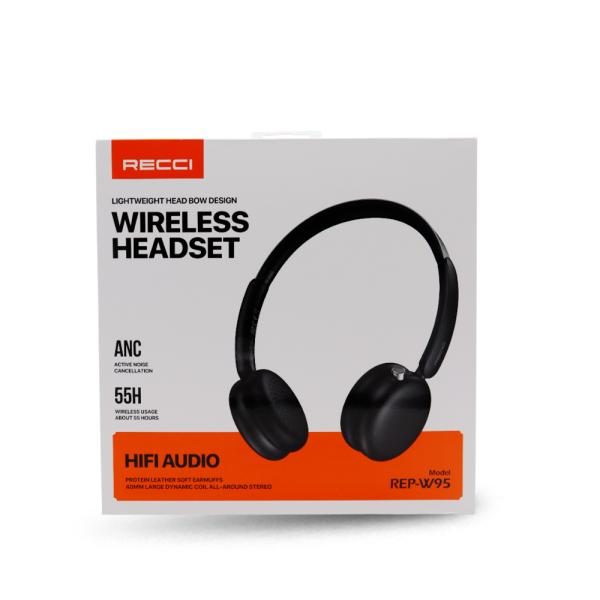 Audifono/ Diadema RECCI REP-W95 Bluetooth ANC /