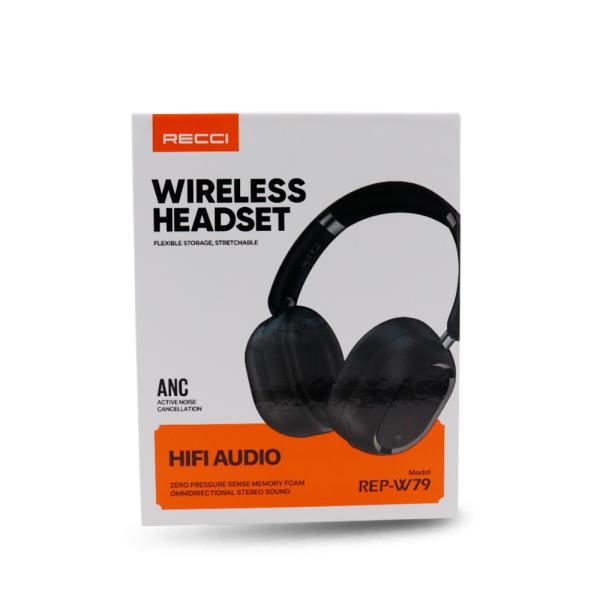 Audifono/ Diadema RECCI REP-W79 Bluetooth ANC /