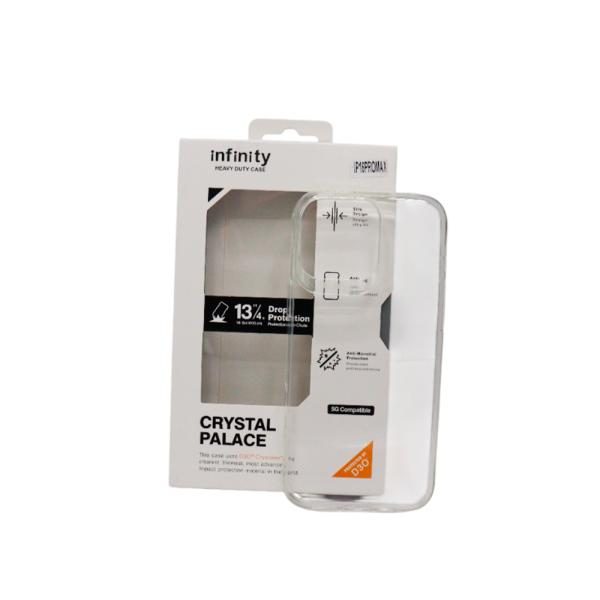 Silicon Transparente Crystal Palace Iphone 16 Pro Max