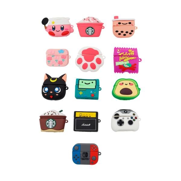 Estuche/ Case Silicon Diseños AirPods