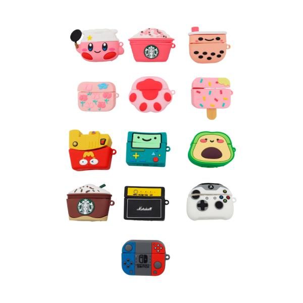 Estuche/ Case Silicon Diseños AirPods