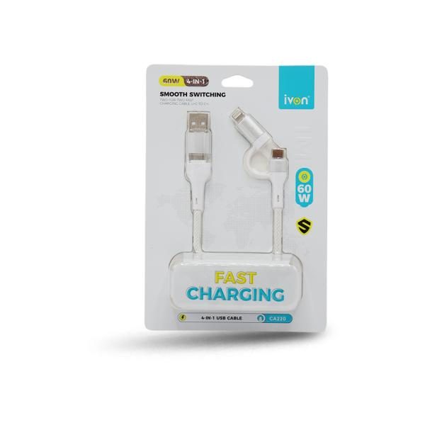 Cable Ivon CA220 4 en 1