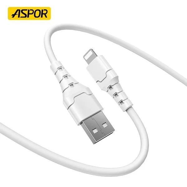 Cable USB ASPOR A101 3.0 Lightning/ Iphone