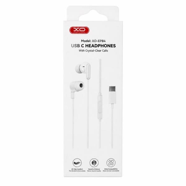 Audifonos Manos Libres XO EP84 Type/ Tipo C